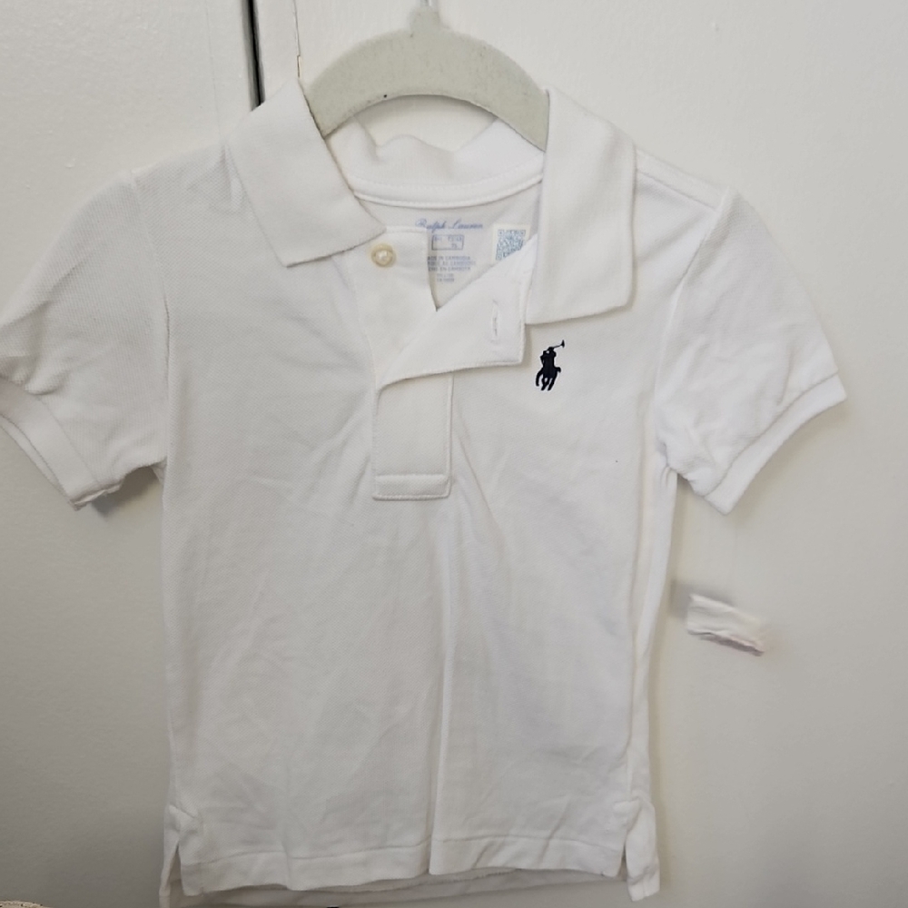 Ralph Lauren Kids Polo Shirt in White